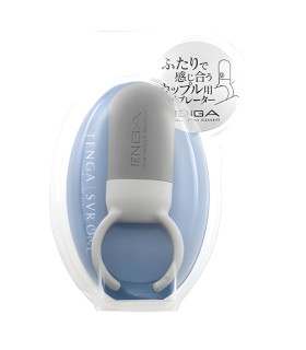Кільце ерекційне для члена Tenga SVR One з вібрацією, сіре, 3.7 × 8.5 × 1.9 см - No Taboo