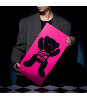 Подарочный набор UPKO Bear With Me Limited Gift Set плюшевый медведь в портупее и маска на глаза - No Taboo