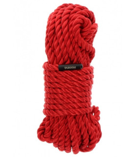 Бондажная веревка Taboom Bondage Rope, 10 м х 7 мм, красная - No Taboo