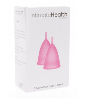Менструальные чаши Menstrual Cups 2 шт, размер S, 25 мл - No Taboo