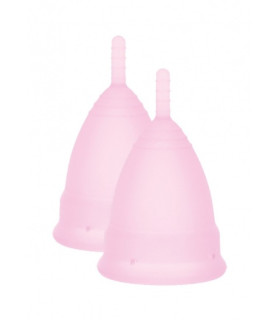 Менструальные чаши Menstrual Cups 2 шт, размер S, 25 мл - No Taboo