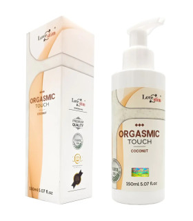 Массажный гель Orgasmic Touch Cocnut с ароматом кокоса, 150 мл - No Taboo