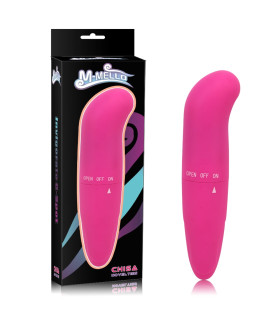 Вібратор для точки G Chisa Powerful Invigorate G-Spot, рожевий, 12 х 2.5 см - No Taboo