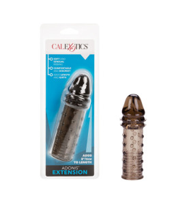 Насадка на пеніс рельєфна Adonis Extension збільшення +2 см, 16 см х 3.7 см - No Taboo