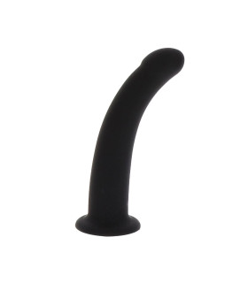 Фаллоимитатор страпон Taboom Strap-On Dong Large черного цвета, 16 см х 3.8 см - No Taboo