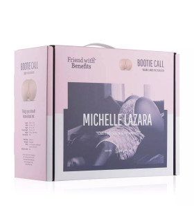 Мастурбатор реалистичный Michelle Lazara Mega Masturbator с 2 отверстиями, бежевый - No Taboo