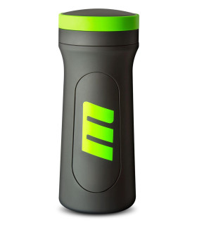 Мастурбатор в колбі Blush M for Men з контролем тиску, чорний, 21.6 х 8.9 см - No Taboo