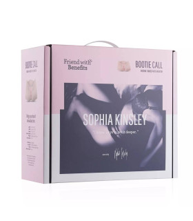 Мастурбатор реалистичный Sophia Kinsley Mega Mastubator с 2 отверстиями, бежевый - No Taboo