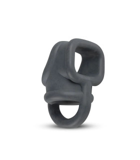 Эрекционное кольцо разделитель Boners Ball Splitter из жидкого силикона, 3 см - No Taboo