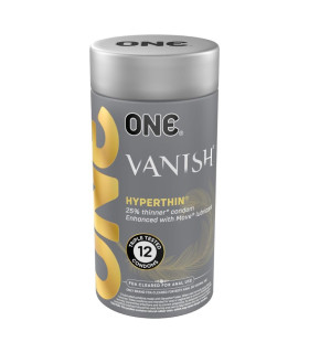 Набор резинок ONE Vanish ультратонкие, 12 шт - No Taboo