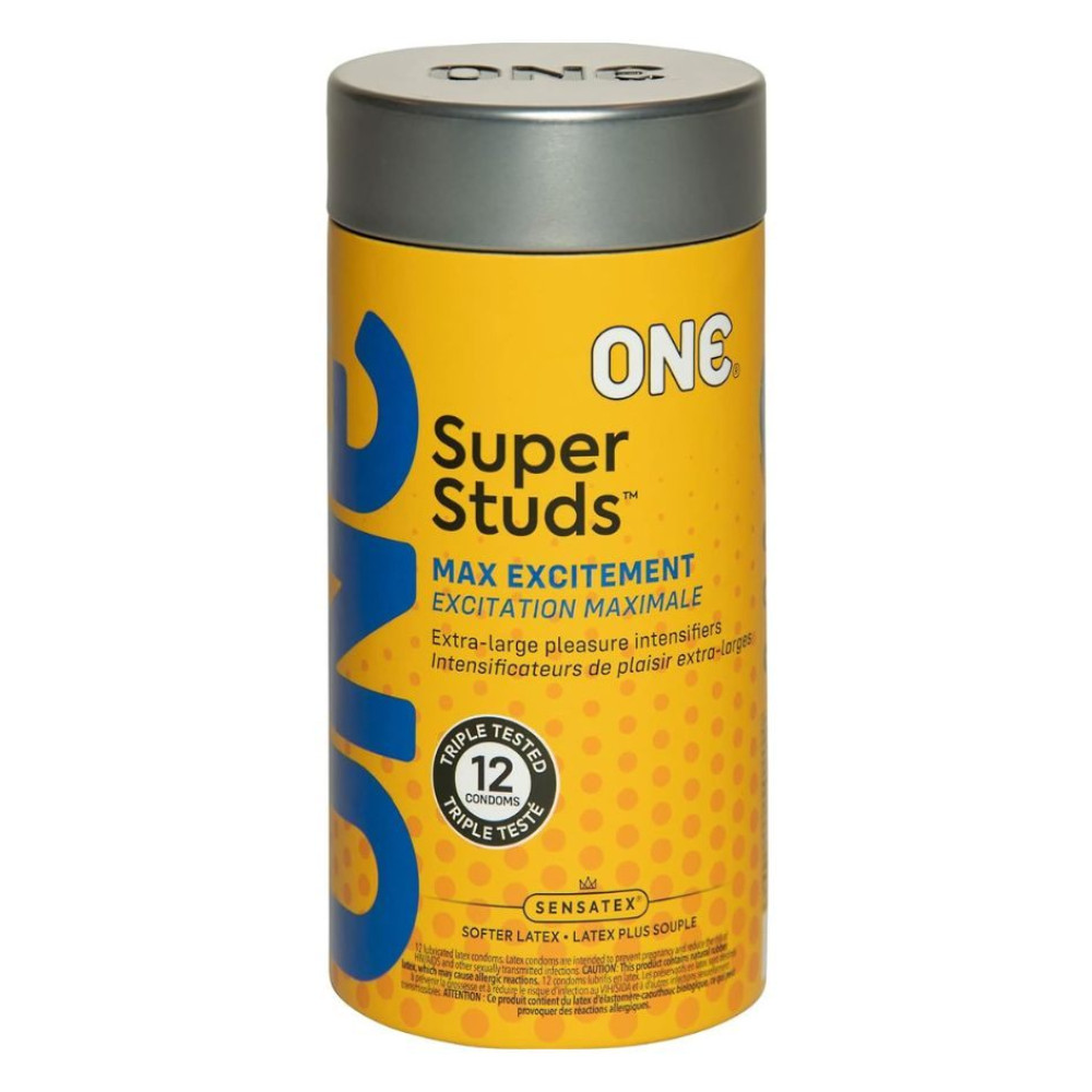 Набор резинок ONE Super Studs рельефные, 12 шт (332897), zoom