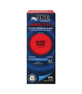 Презервативы большые MyONE Super Wide & Long 64L, 10 шт - No Taboo