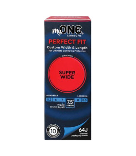 Презервативы большые MyONE Super Wide 64J, 10 шт - No Taboo