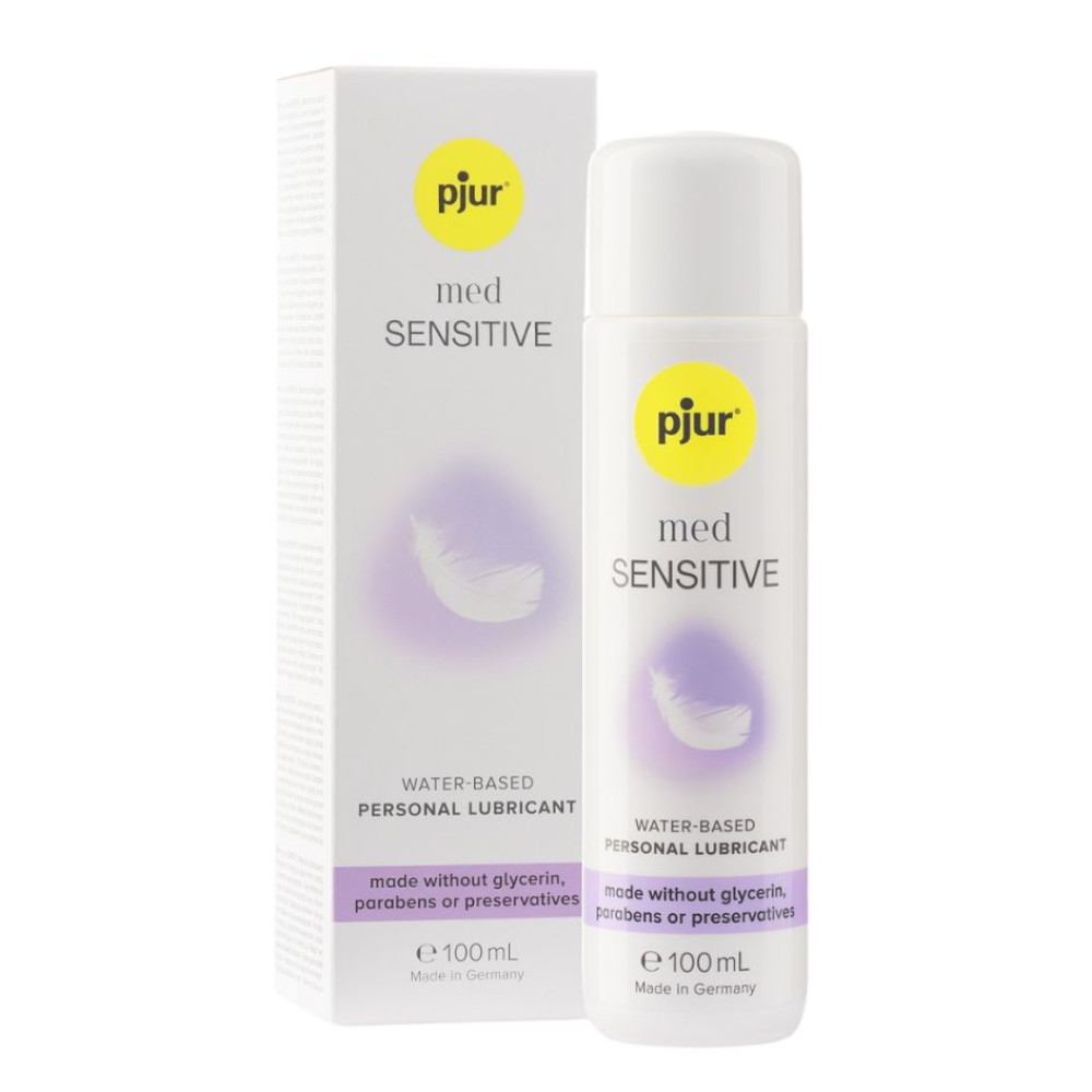 Лубрикант для чувствительных сизистых Pjur Med Sensitive Glide Лубрикант на водной основе, 100 мл (332837), zoom