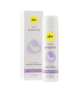 Лубрикант для дуже чутливих геніталій Pjur Med Sensitive Glide Лубрикант на водній основі, 100 мл - No Taboo