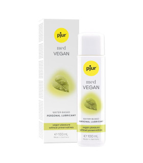 Веганский лубрикант Pjur Med Vegan Glide на водной основе, 100 мл - No Taboo
