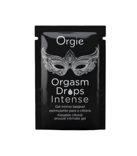 Сашет Капельки для разогрева для клитора Orgie Drops Intense, 1 мл - No Taboo