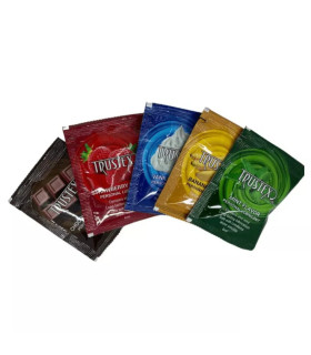 Пробник Лубрикант ароматизированный Trustex Mint на водной основе, саше 1 шт, 6 мл - No Taboo