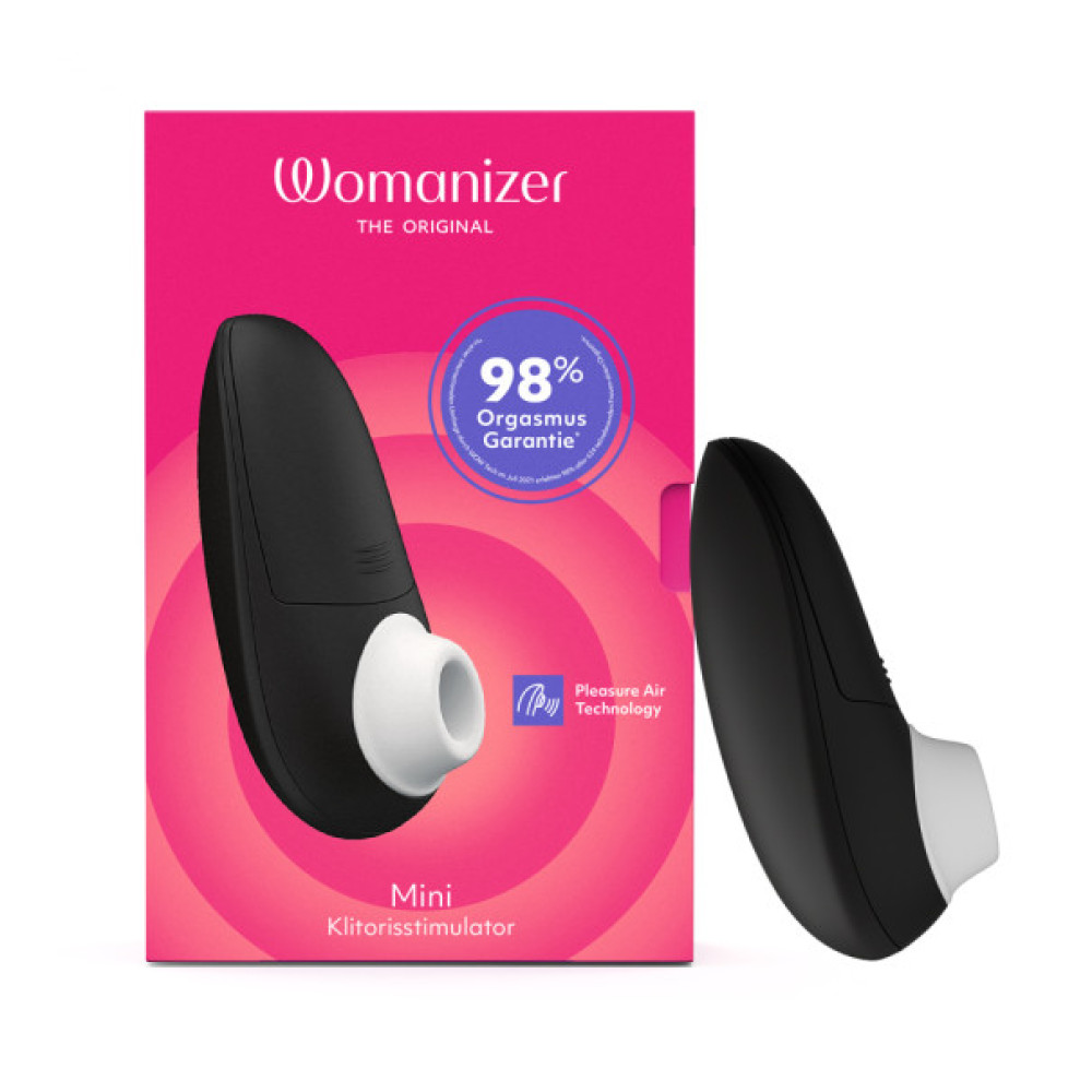 Бесконтактный стимулятор клитора Womanizer Mini 2, черный, 11 см х 5 см (333967), zoom