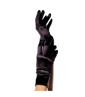 Сексуальные перчатки короткие Sunspice черные, OS - No Taboo