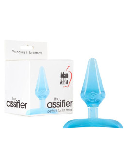 Анальная пробка A&E The Assifier голубая, 6.7 х 2.4 см - No Taboo