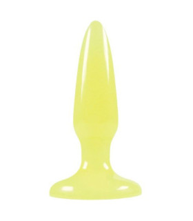 Пробка анальная, желтая - No Taboo