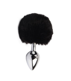 Анальный хвостик Chisa Fierce Euphoria, черный, 14 х 3.4 см - No Taboo