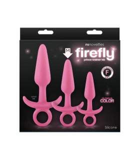 Анальная пробка NS Novelties, М, Firefly Prince светится в темноте, 2.5 см - No Taboo