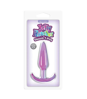 Анальная пробка Jelly Rancher Smooth T-Plug, фиолетовая, 11 х 2.7 см - No Taboo