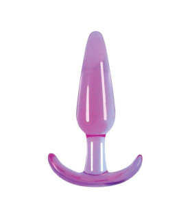 Анальная пробка Jelly Rancher Smooth T-Plug, фиолетовая, 11 х 2.7 см - No Taboo