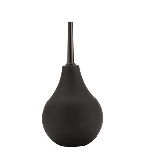 Анальный душ Dream Toys с щеточкой в комплекте, черный - No Taboo