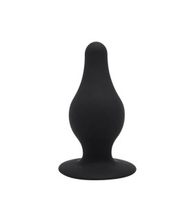 Анальная пробка, S, Cheeky Love Dream Toys черная, 7.2 х 3.4 см - No Taboo