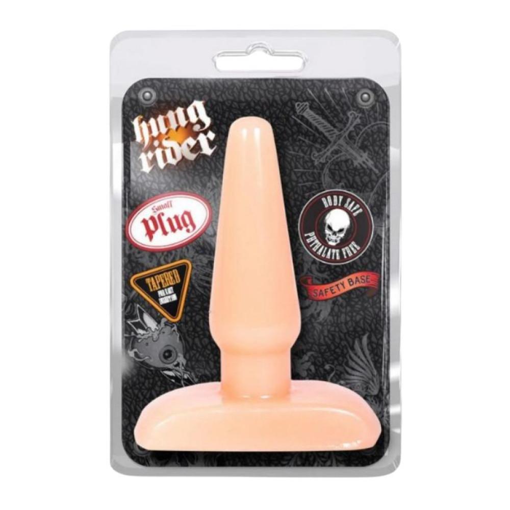 Анальная пробка с широким основанием, Hung Rider, размер S, 9,5 х 3 см (33230), zoom