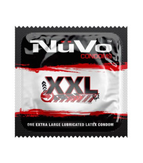 Презерватив латексный Extra Large Lubricated со смазкой, 1 шт - No Taboo