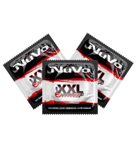 Презерватив латексный Extra Large Lubricated со смазкой, 1 шт - No Taboo