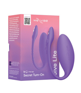 Вибратор яйцо We-Vibe Jive Lite Purple с функцией управления со смартфона, фиолетовое - No Taboo
