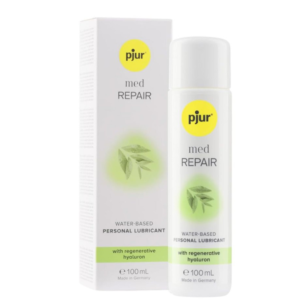 Лубрикант на водній основі Pjur Med Repair Glide Lubricant з гіалуроновою кислотою, 100 мл (31042), zoom