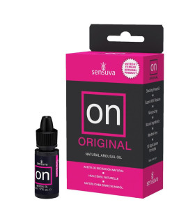 Жидкий вибратор Sensuva On Original Arousal Oil, 5 мл - No Taboo