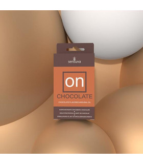 Жидкий вибратор Sensuva On Chocolate Arousal Oil, 5 мл - No Taboo
