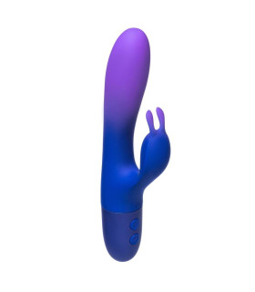 Вибратор-кролик Every Night Toys для точки G фиолетовый, 21 х 3.4 см - No Taboo