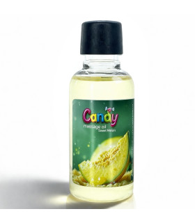 Массажное масло Candy Massage Oil Sweet Melon с ароматом дыни, 50 мл - No Taboo