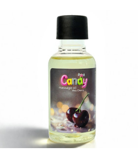 Массажное масло Candy Massage Oil с ароматом вишни, 50 мл - No Taboo