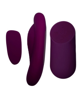 Вибратор в трусики Passion Play с пультом, фиолетовый, 9 х 2.5 см - No Taboo