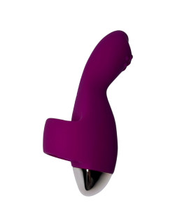 Вибратор на палец Passion Play мультскоростной, фиолетовый, 10.2 х 3.3 см - No Taboo