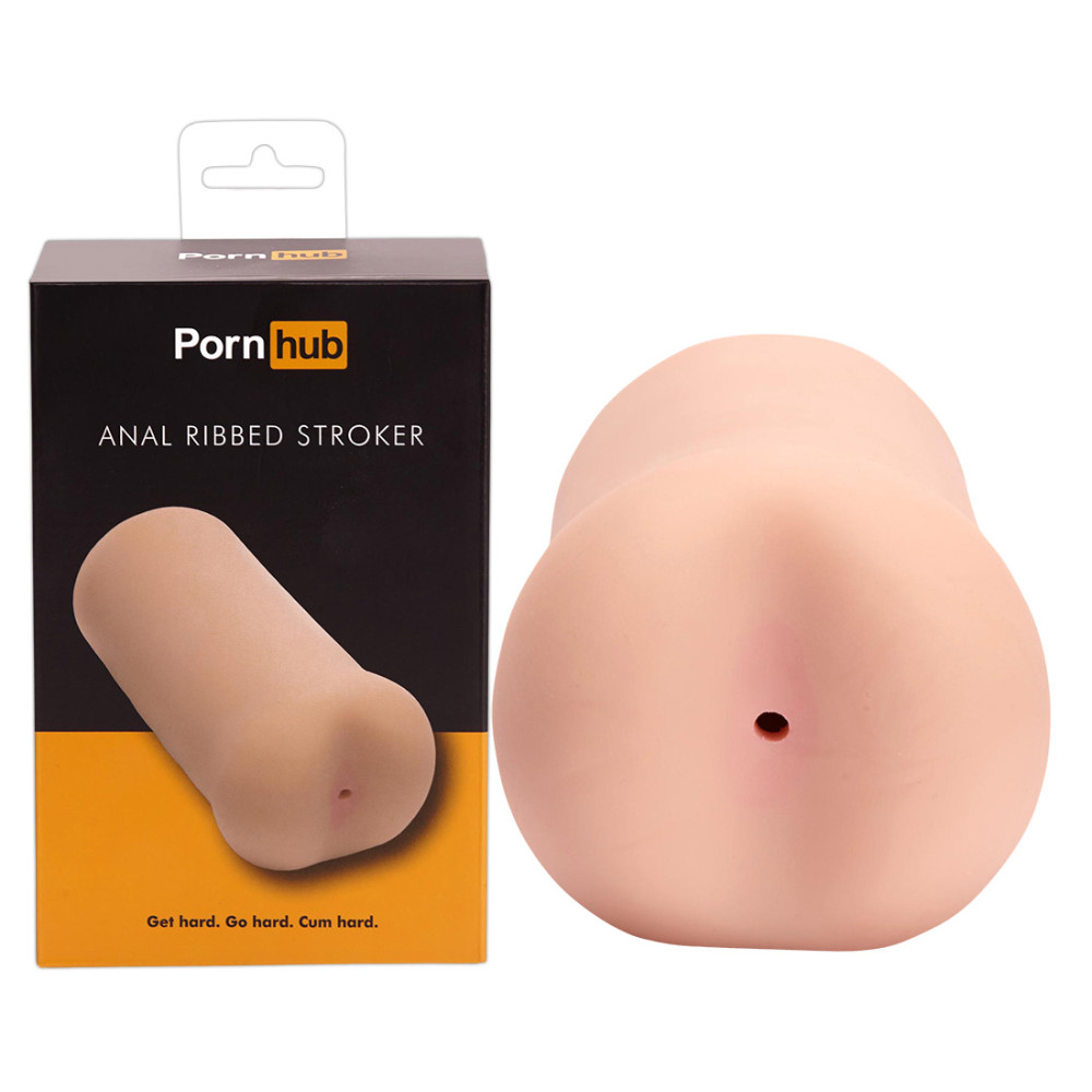 Мастурбатор анус Pornhub реалистичный, бежевый, 16 см (40283), zoom