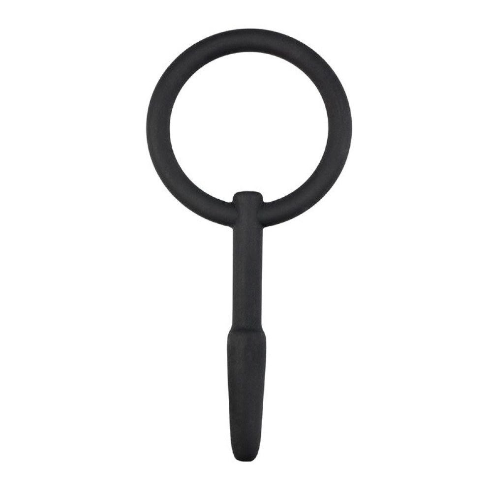 Уретральный катетер короткий, с кольцом, силикон (40238), zoom