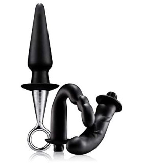 Набір масажерів для простати Dream Toys MenzStuff чорний, 3 шт - No Taboo