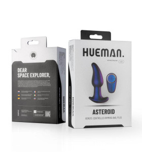 Анальна пробка з вібрацією Hueman - No Taboo