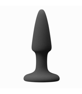 Анальная пробка силикон, черная - No Taboo