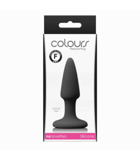 Анальная пробка силикон, черная - No Taboo